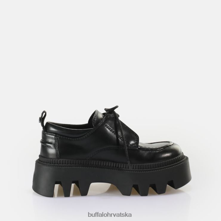 crno Buffalo flora laceup lo veganska mokasina |mokasinke TDD6T766